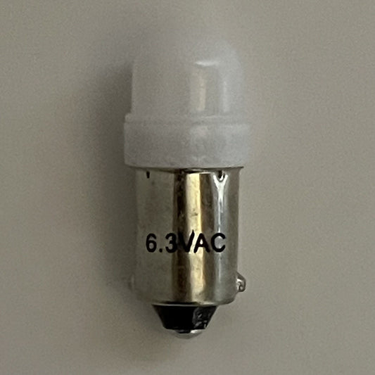 #47 Frosted Non-Ghosting LED - 6.3V AC/DC Bayonet Base | Choose Your Color