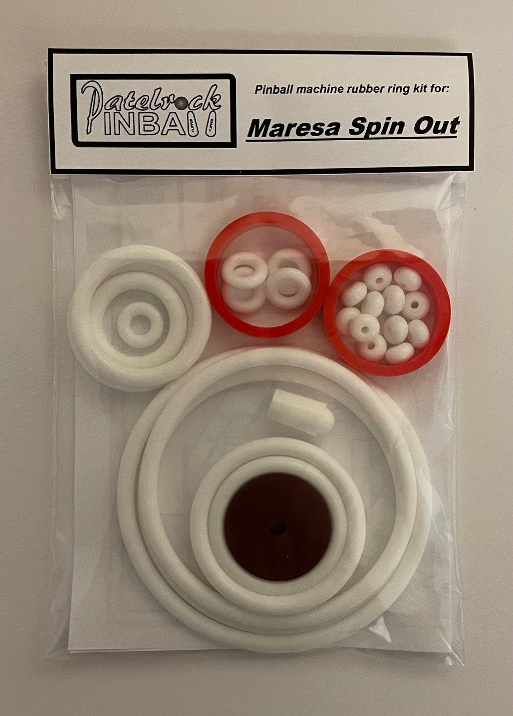 Maresa Spin Out Pinball Machine Rubber Ring Kit