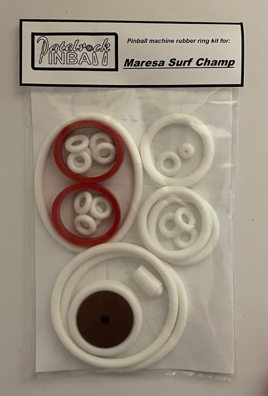 Maresa Surf Champ Pinball Machine Rubber Ring Kit