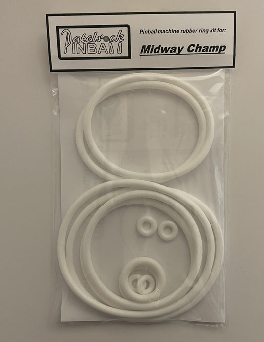 Midway Champ Pinball Machine Rubber Ring Kit