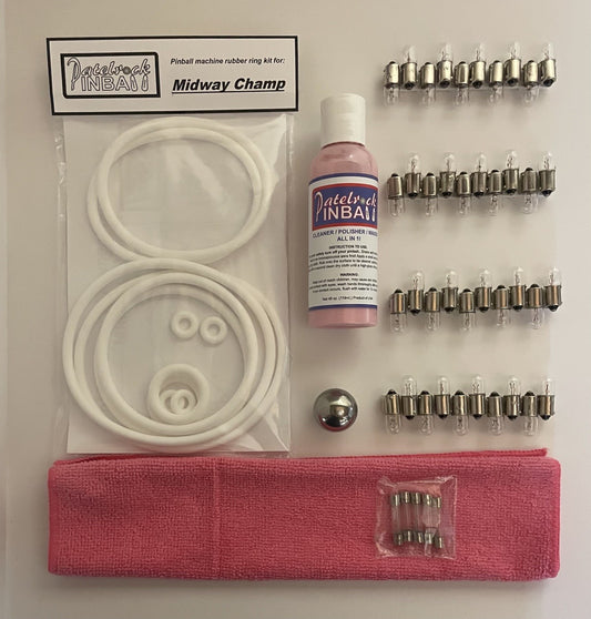 Midway Champ Pinball Machine Maintenance Kit