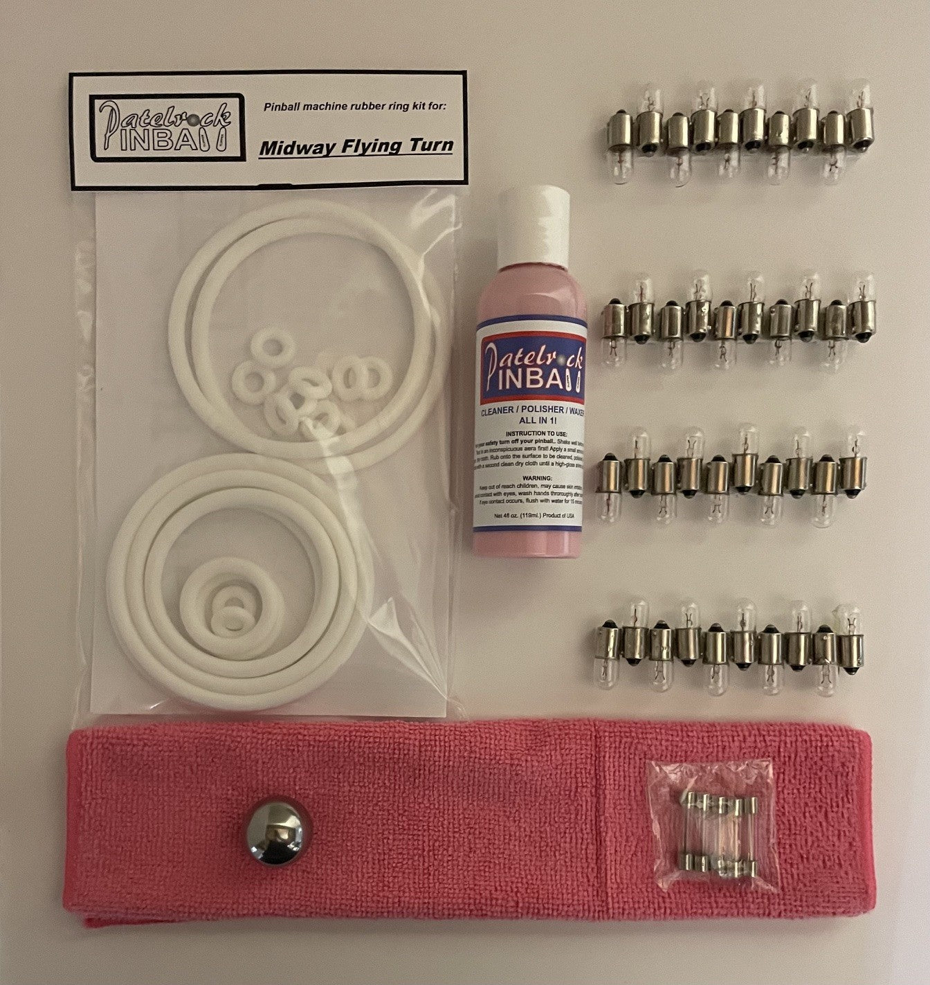 Midway Flying Turn Pinball Machine Maintenance Kit