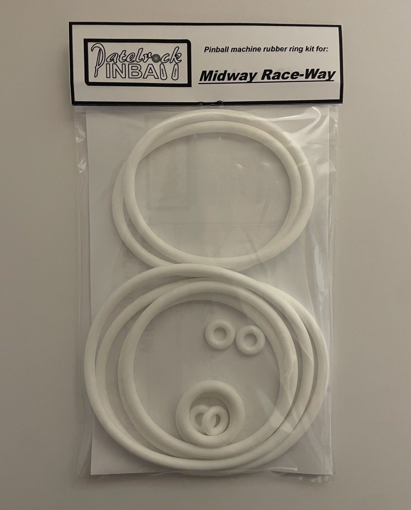 Midway Race-Way Pinball Machine Rubber Ring Kit