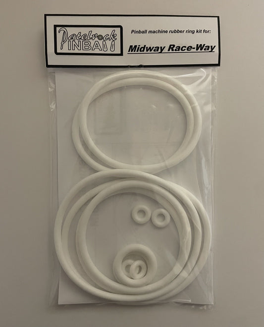 Midway Race-Way Pinball Machine Rubber Ring Kit