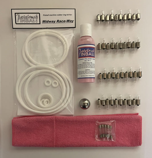Midway Race-Way Pinball Machine Maintenance Kit