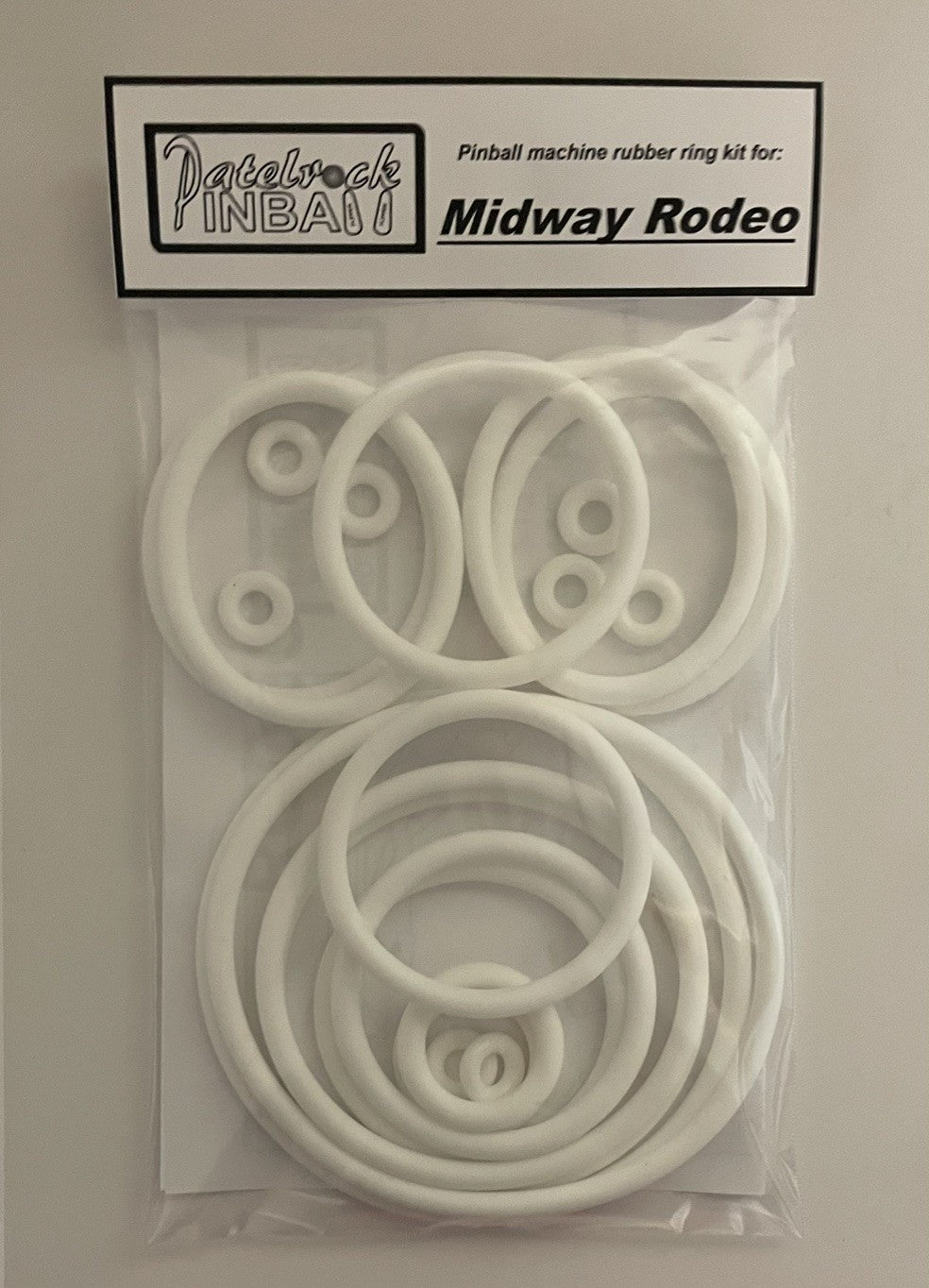 Midway Rodeo Pinball Machine Rubber Ring Kit