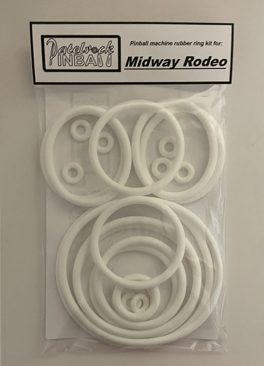 Midway Rodeo Pinball Machine Rubber Ring Kit