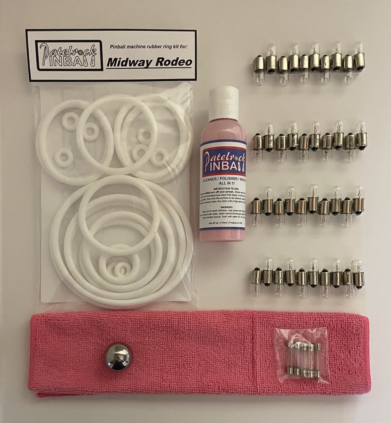 Midway Rodeo Pinball Machine Maintenance Kit