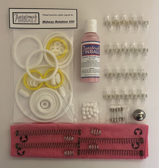 Midway Rotation VIII Pinball Machine Maintenance Kit