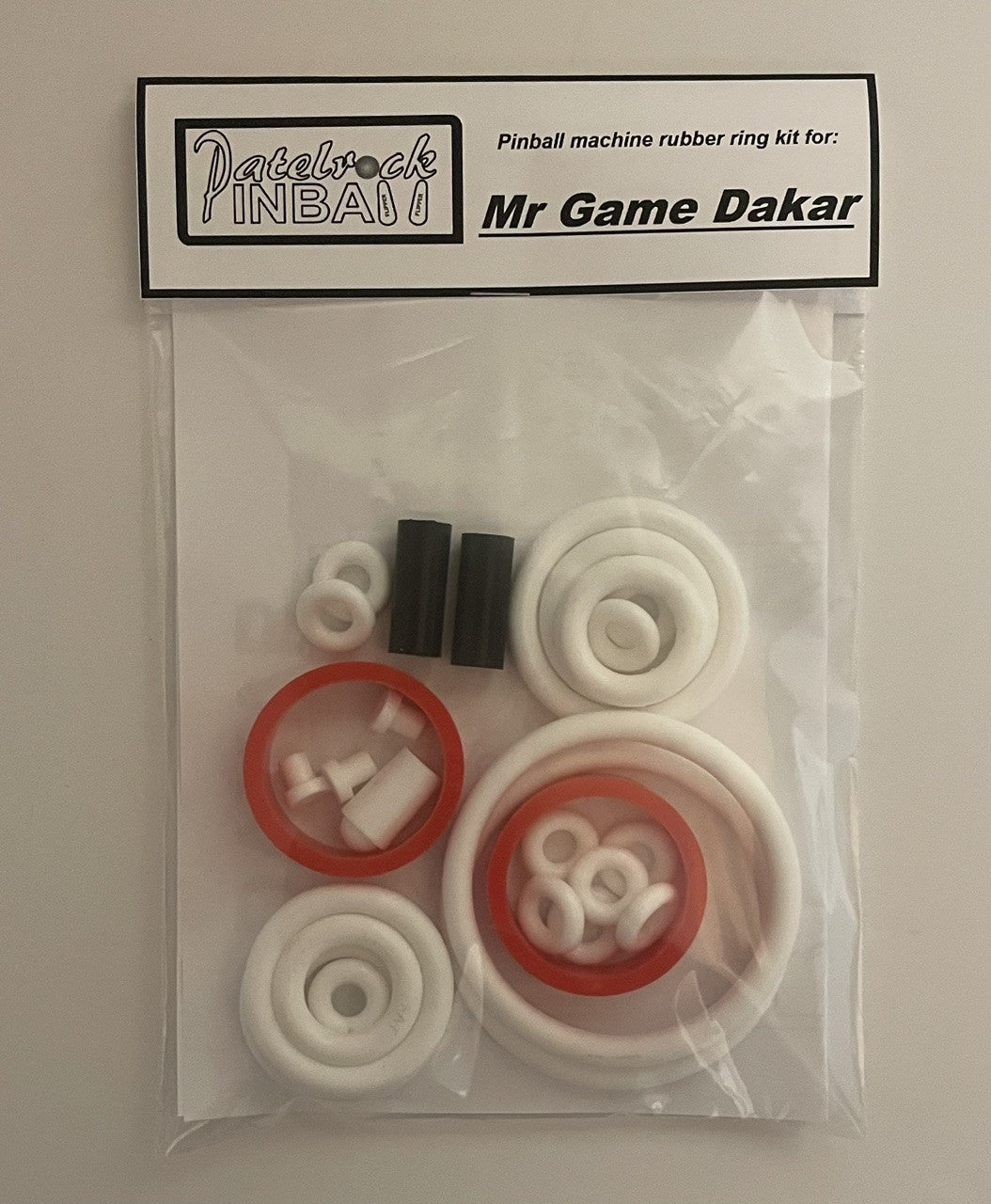 Mr Game Dakar Pinball Machine Rubber Ring Kit