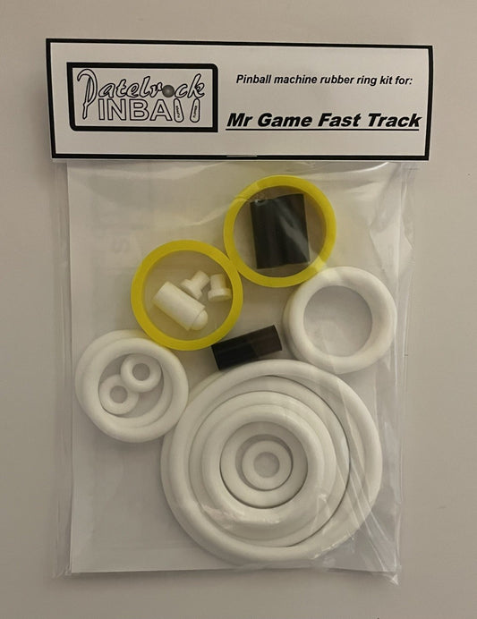 Mr Game Fast Track Pinball Machine Rubber Ring Kit