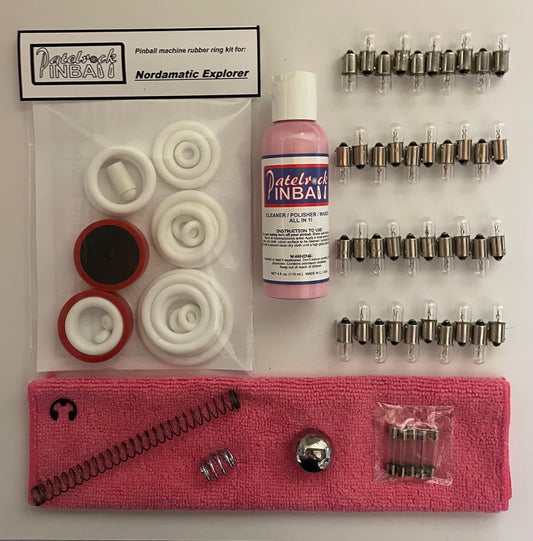 Nordamatic Explorer Pinball Machine Maintenance Kit