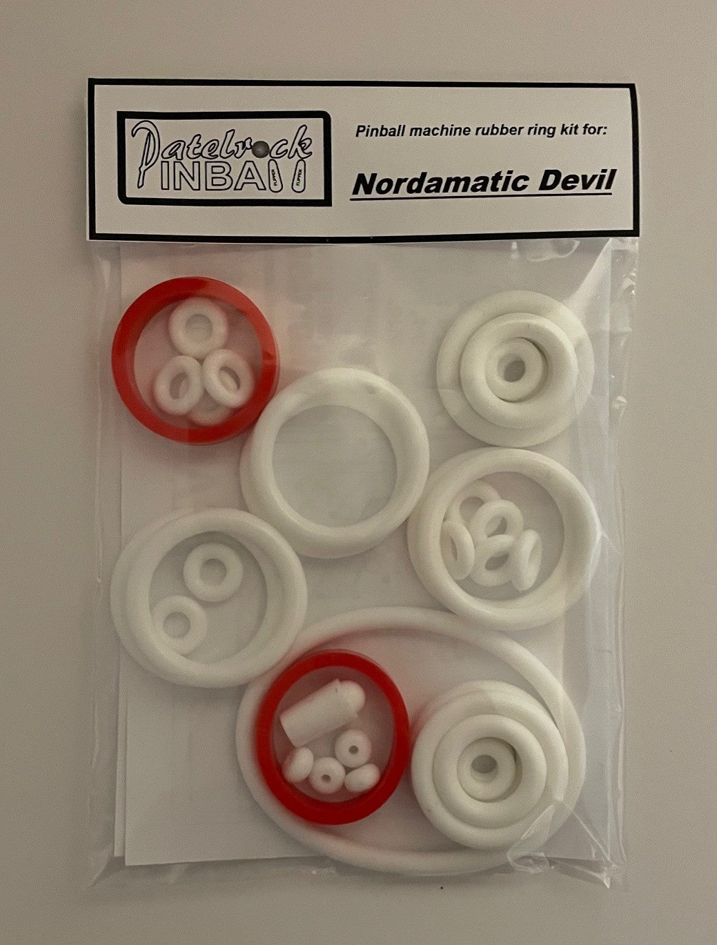 Nordamatic Devil Pinball Machine Rubber Ring Kit