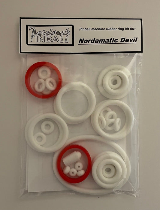 Nordamatic Devil Pinball Machine Rubber Ring Kit