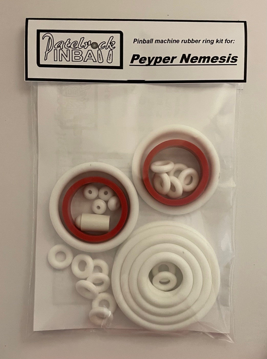 Peyper Nemesis Pinball Machine Rubber Ring Kit