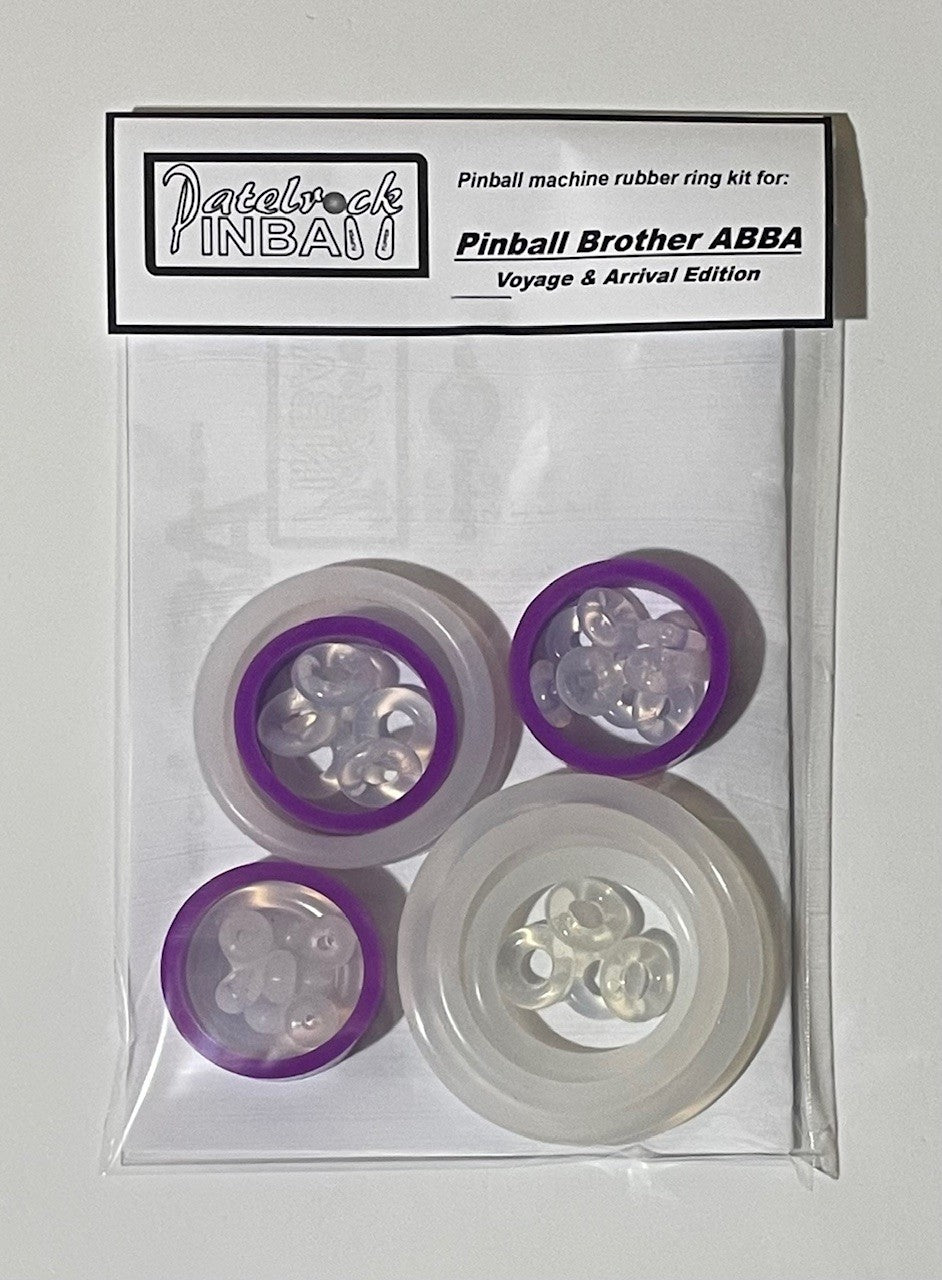 Pinball Brothers ABBA Voyage Collector Edition | Arrival Limited Edition Pinball Machine Rubber Ring Kit