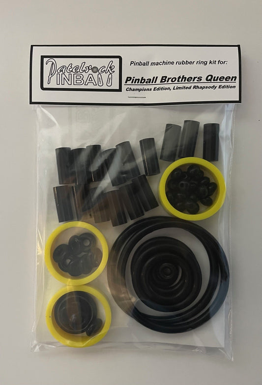 Pinball Brothers Queen Champions | Rhapsody Limited Edition Pinball Machine Rubber Ring Kit