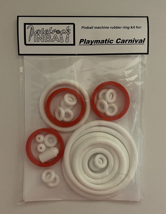 Playmatic Carnival Pinball Machine Rubber Ring Kit