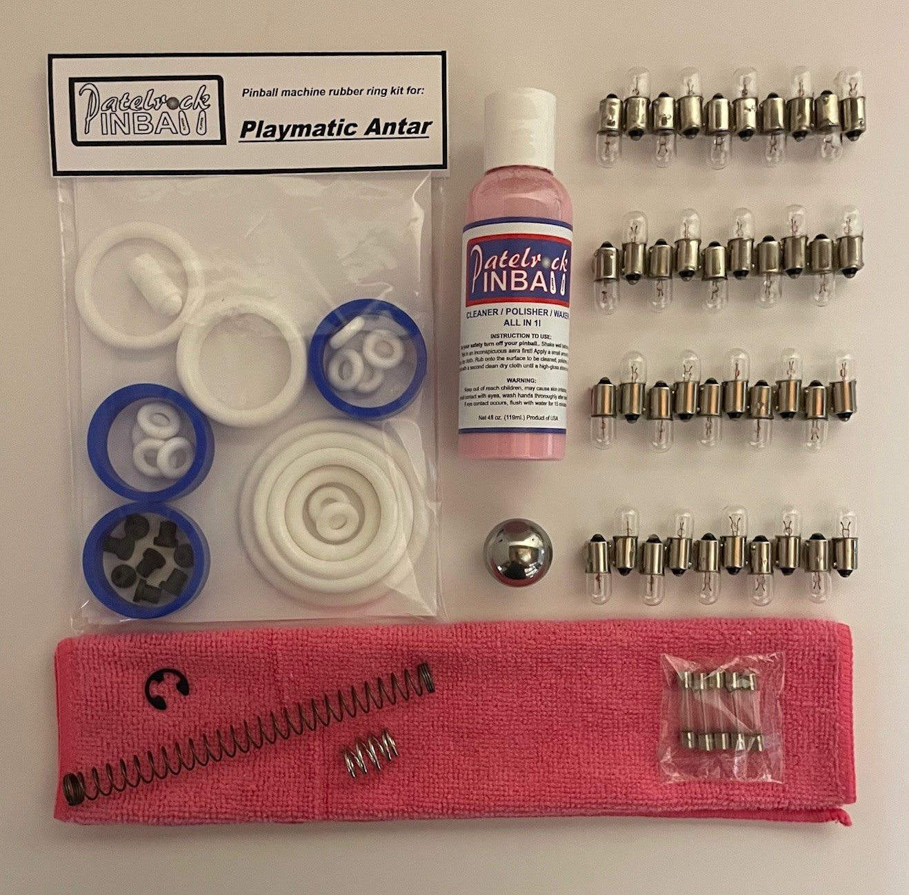 Playmatic Antar Pinball Machine Maintenance Kit