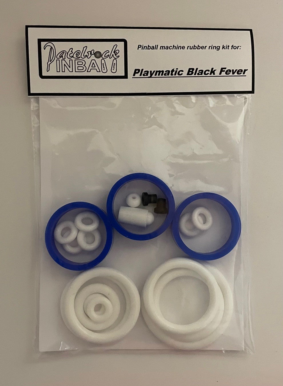 Playmatic Black Fever Pinball Machine Rubber Ring Kit