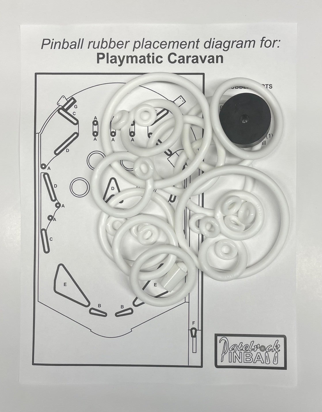 Playmatic Caravan Pinball Machine Maintenance Kit