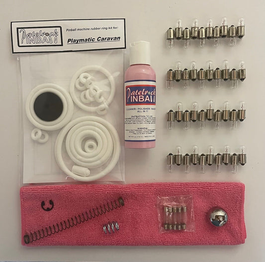 Playmatic Caravan Pinball Machine Maintenance Kit