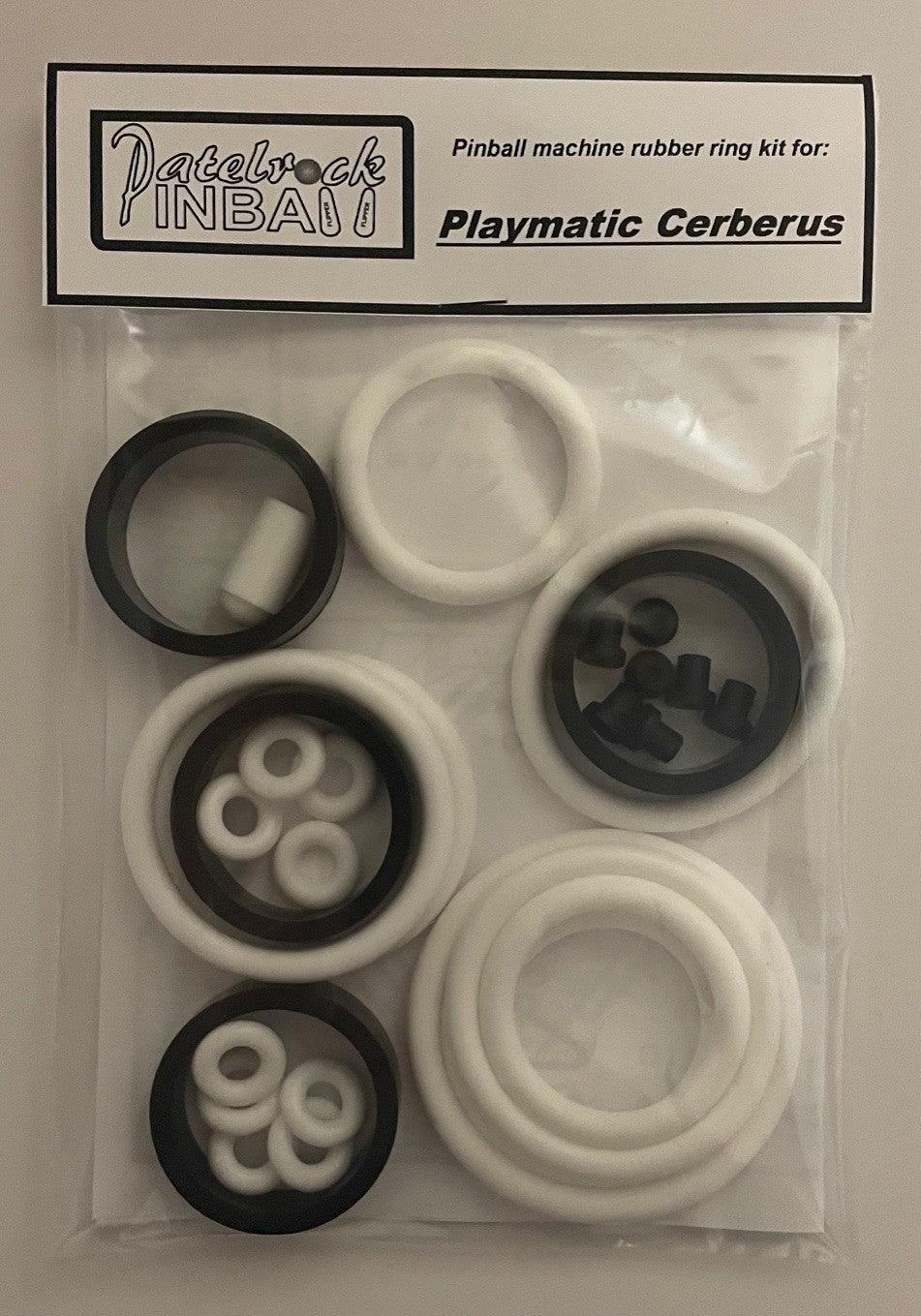 Playmatic Cerberus Pinball Machine Rubber Ring Kit