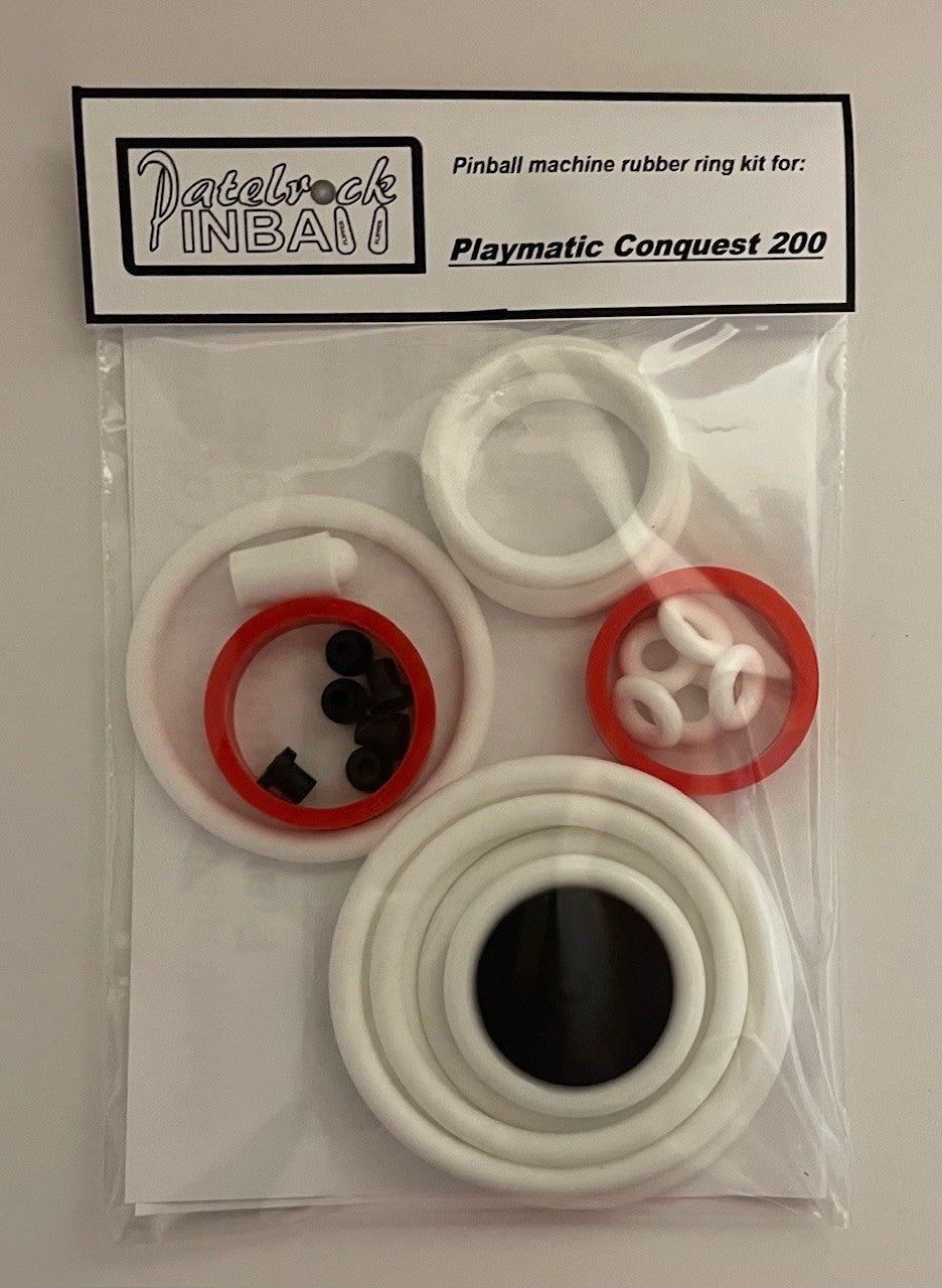 Playmatic Conquest 200 Pinball Machine Rubber Ring Kit
