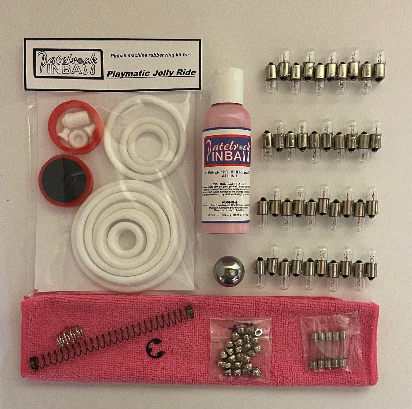 Playmatic Jolly Ride Pinball Machine Maintenance Kit