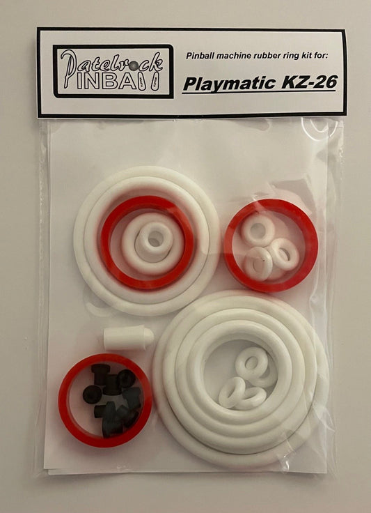 Playmatic KZ-26 Pinball Machine Rubber Ring Kit