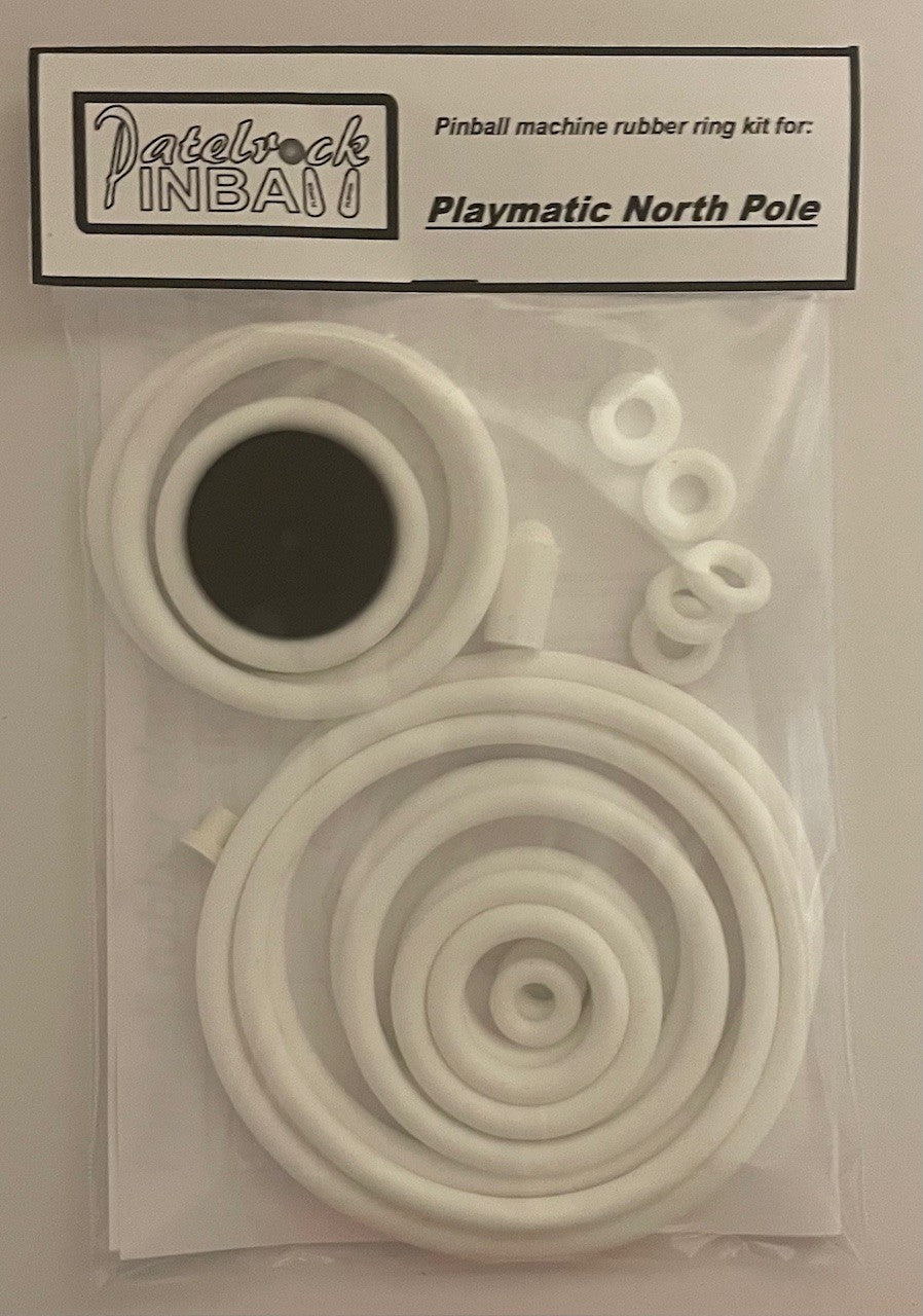 Playmatic North Pole Pinball Machine Rubber Ring Kit