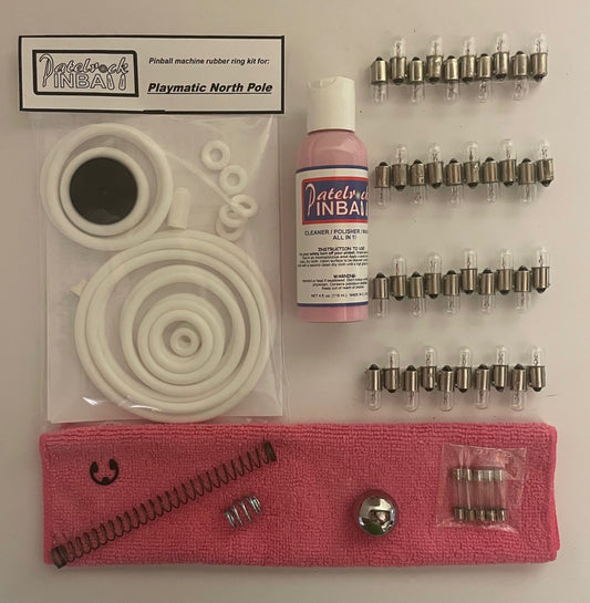 Playmatic North Pole Pinball Machine Maintenance Kit