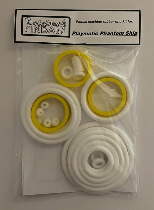 Playmatic Phantom Ship Pinball Machine Rubber Ring Kit