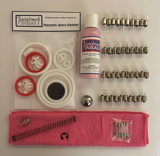 Playmatic Space Gambler Pinball Machine Maintenance Kit