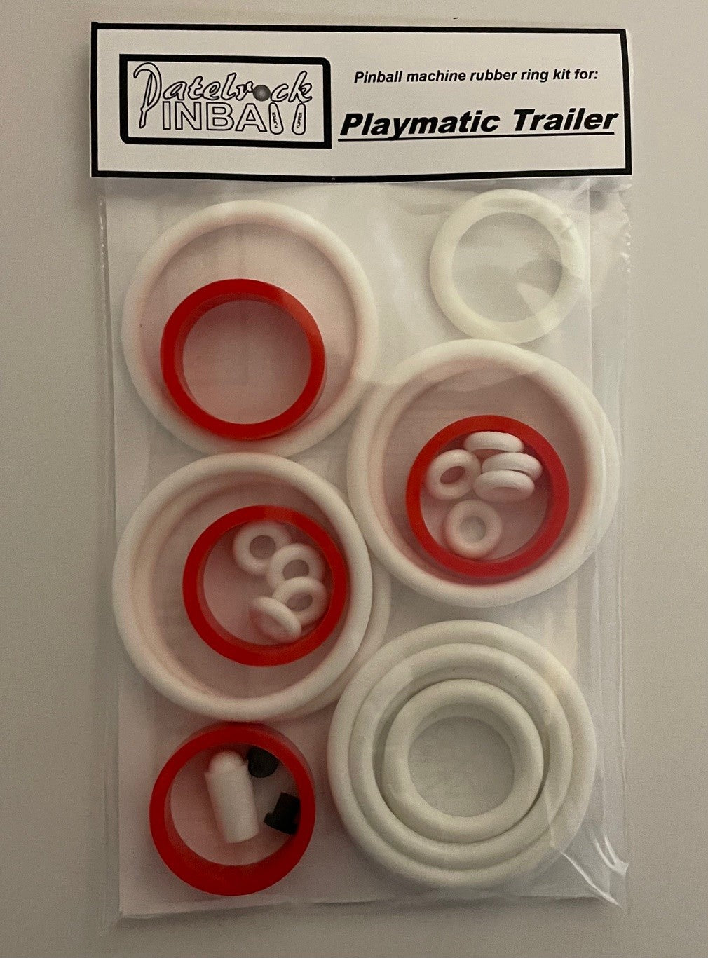 Playmatic Trailer Pinball Machine Rubber Ring Kit