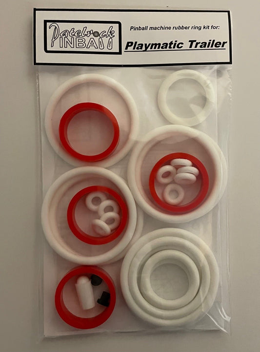 Playmatic Trailer Pinball Machine Rubber Ring Kit