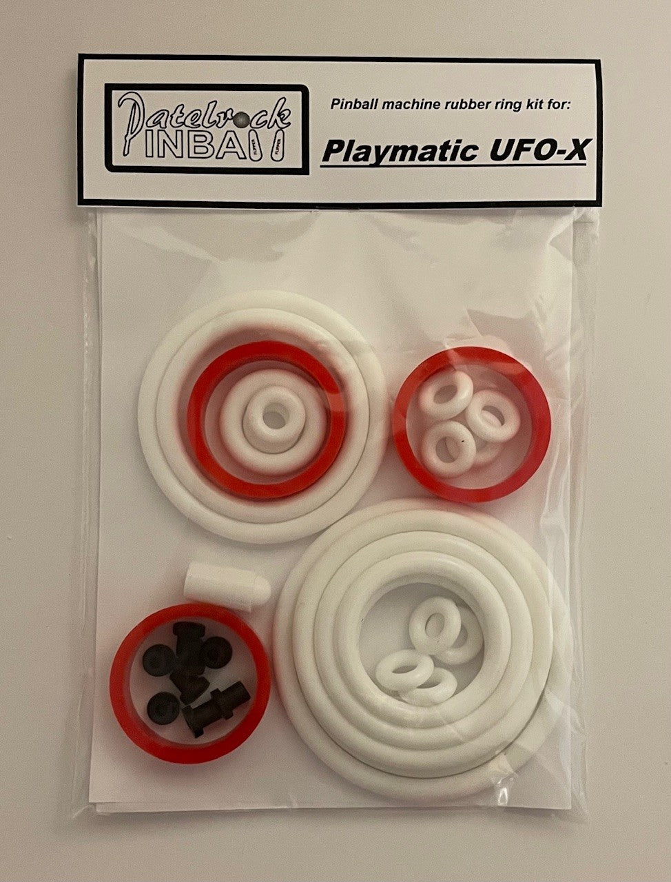 Playmatic UFO-X Pinball Machine Rubber Ring Kit