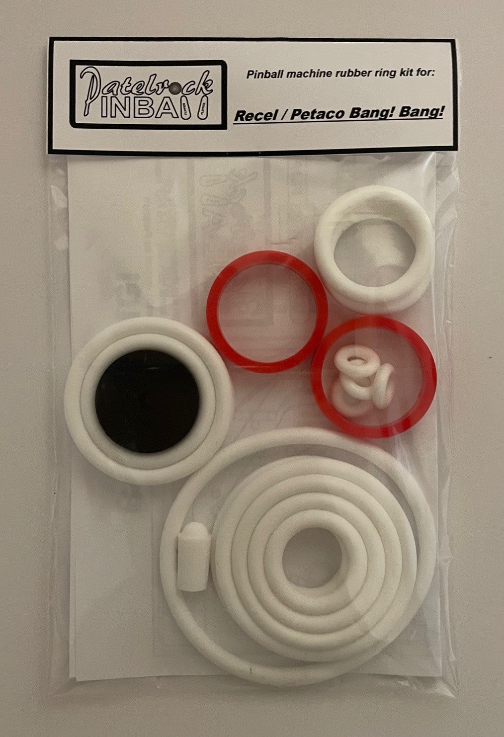 Recel | Petaco Bang Bang Pinball Machine Rubber Ring Kit