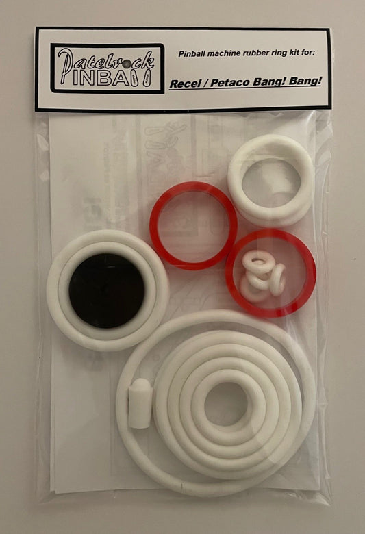 Recel | Petaco Bang Bang Pinball Machine Rubber Ring Kit