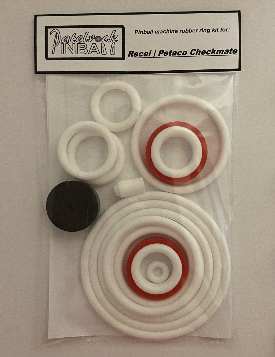 Recel | Petaco Check Mate Pinball Machine Rubber Ring Kit