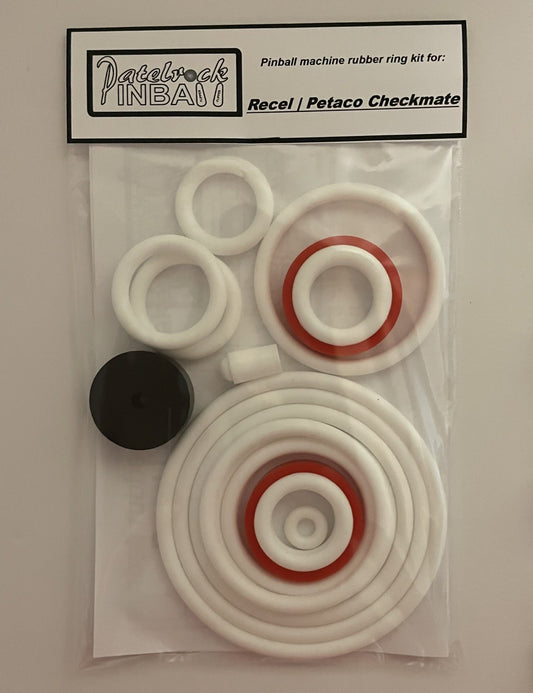 Recel | Petaco Check Mate Pinball Machine Rubber Ring Kit