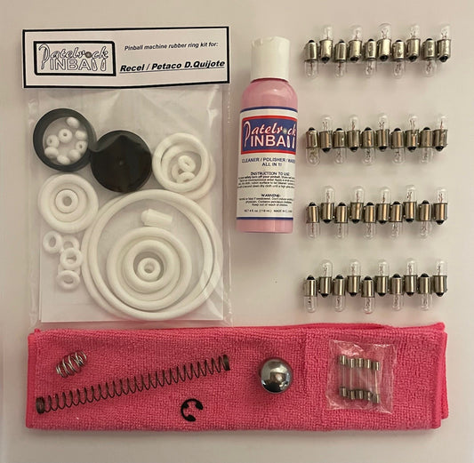 Recel | Petaco D. Quijote Pinball Machine Maintenance Kit
