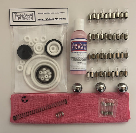 Recel | Petaco Mr Doom Pinball Machine Maintenance Kit