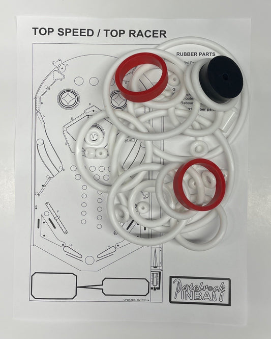 Recel Top Racer Pinball Machine Maintenance Kit