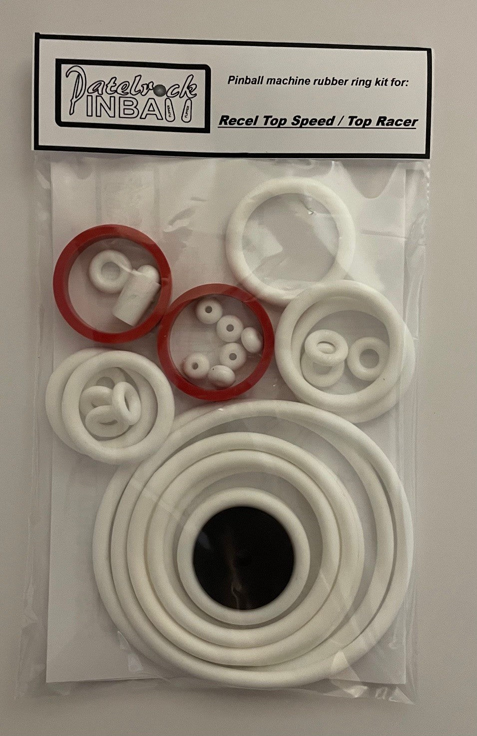 Recel Top Speed | Top Racer Pinball Machine Rubber Ring Kit