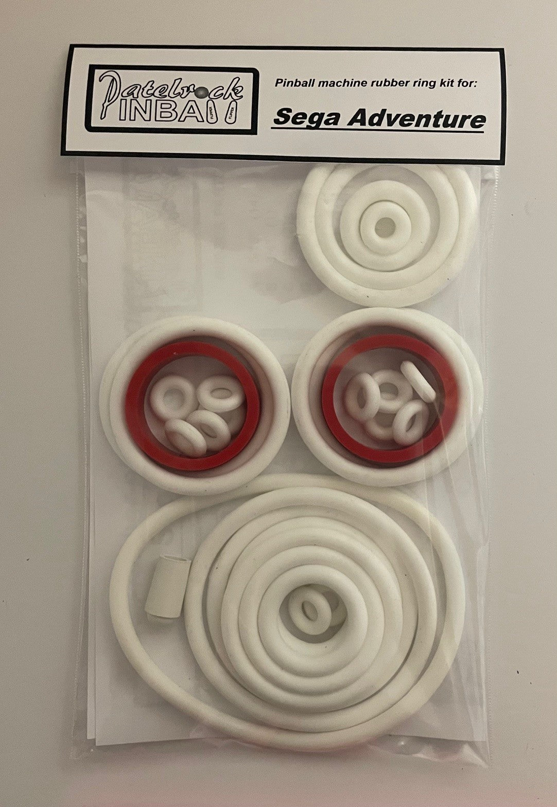 Sega Adventure Pinball Machine Rubber Ring Kit