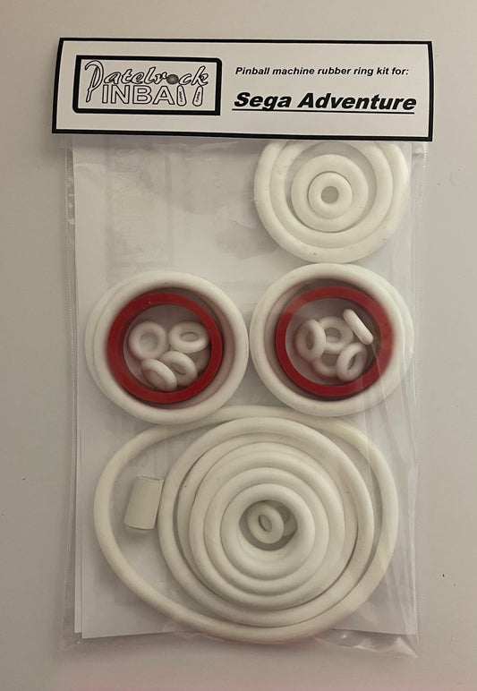 Sega Adventure Pinball Machine Rubber Ring Kit
