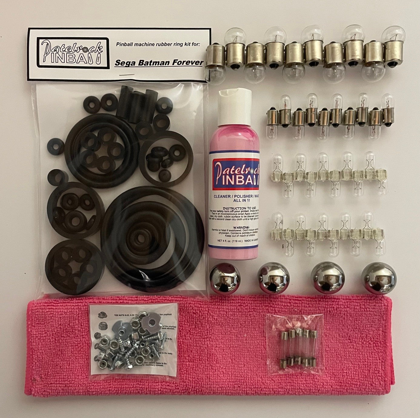 Sega Batman Forever Pinball Machine Maintenance Kit