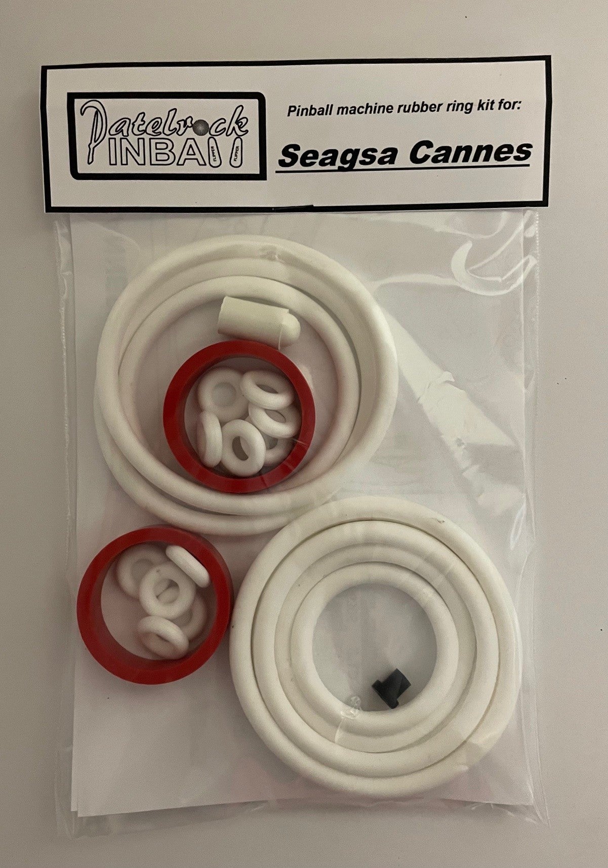 Segasa Cannes Pinball Machine Rubber Ring Kit