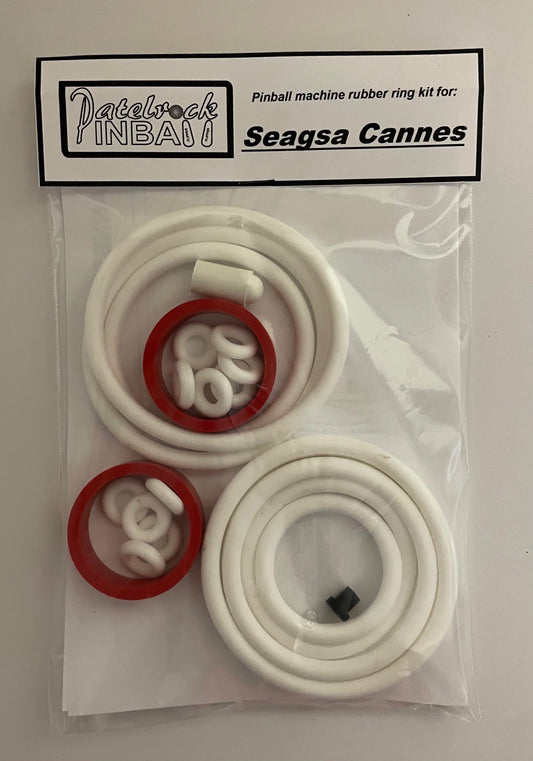 Segasa Cannes Pinball Machine Rubber Ring Kit